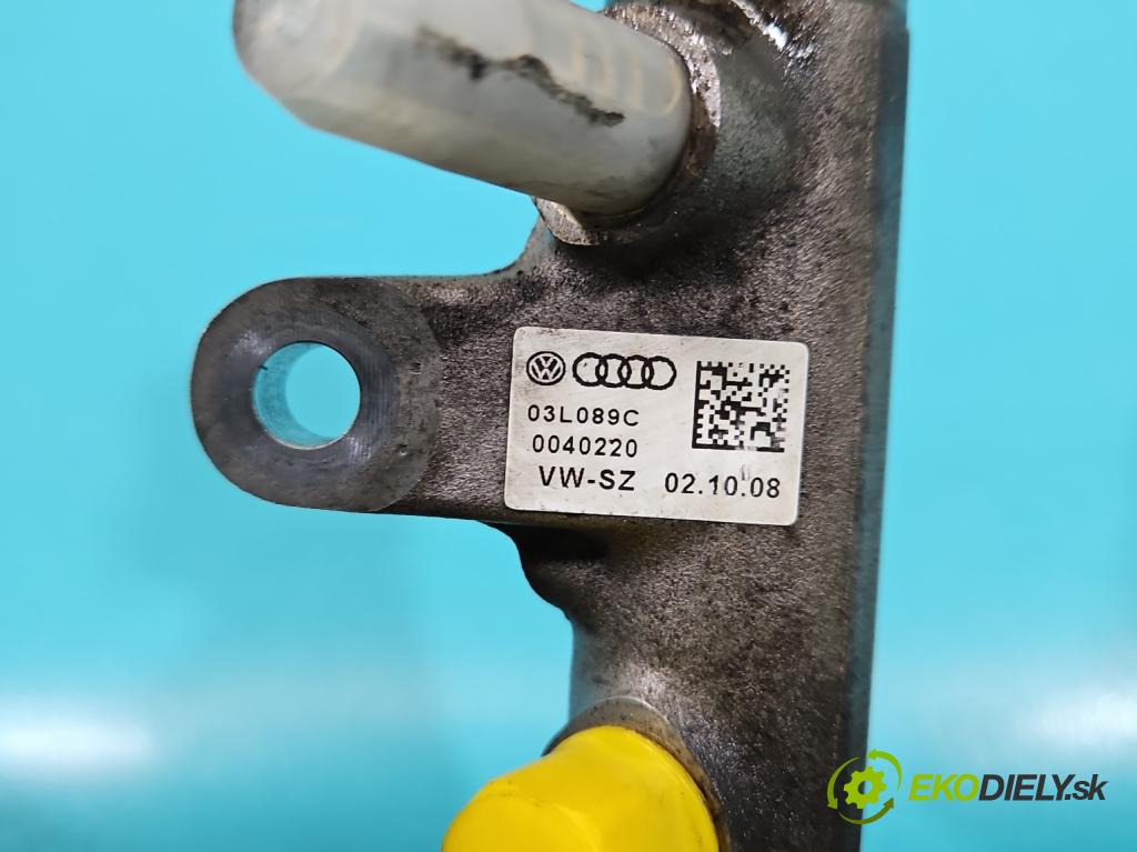 Vw Passat CC 2008-2016 2.0 TDI 140 HP manual 103 kW 1999 cm3 4- lišta vstrekovacia 03L906051 (Vstrekovacia lišta)