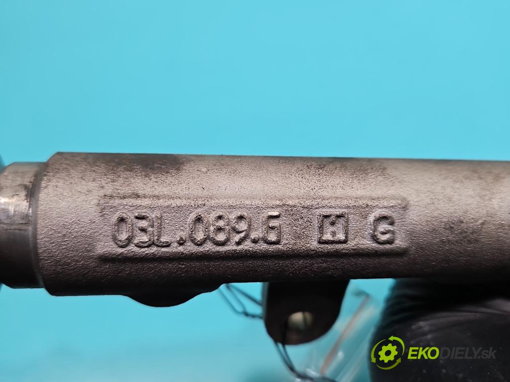 Vw Passat CC 2008-2016 2.0 TDI 140 HP manual 103 kW 1999 cm3 4- lišta vstrekovacia 03L906051 (Vstrekovacia lišta)