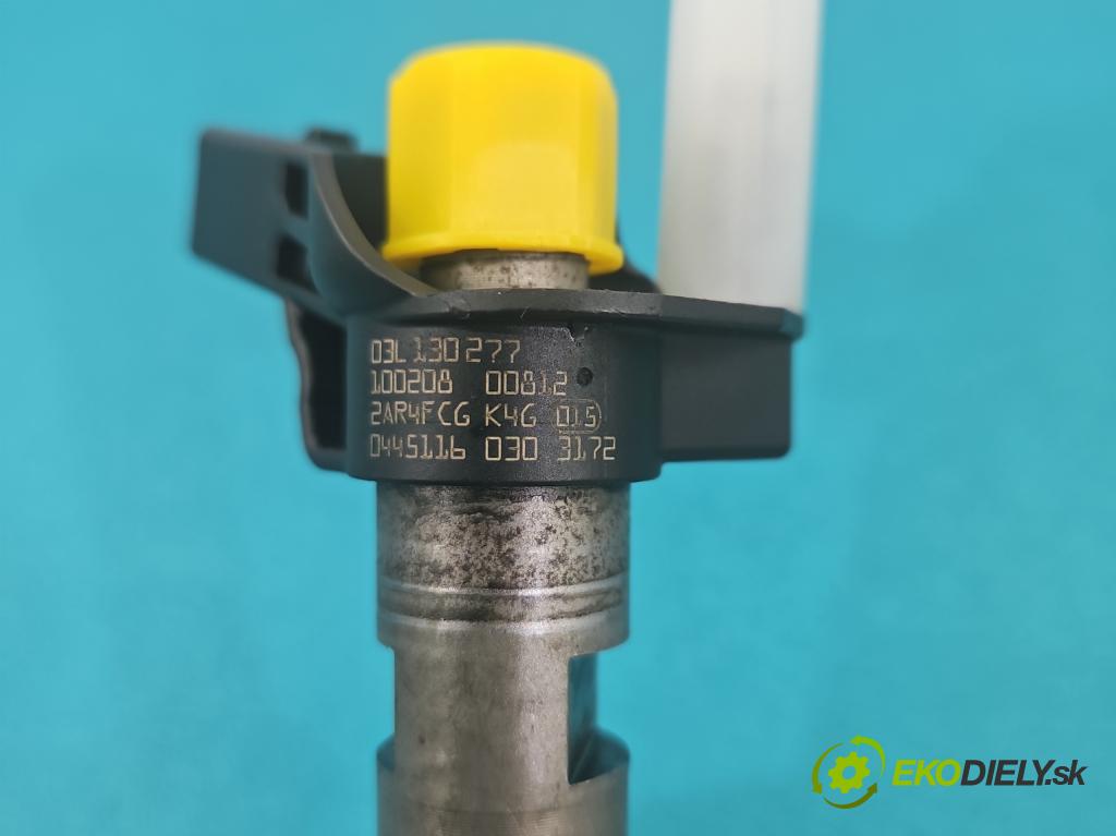 Vw Passat CC 2008-2016 2.0 TDI 140 hp manual 103 kW 1999 cm3 4- vstřikovač 0445116030 (Vstřikovač paliva)