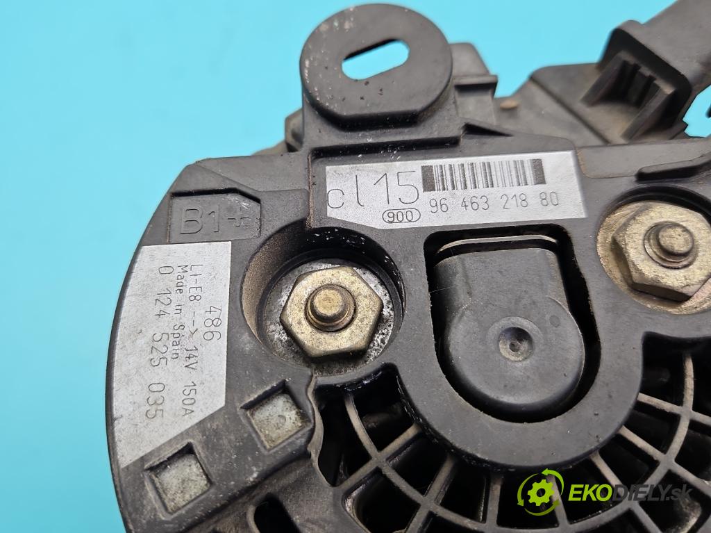 Peugeot 307 2.0 HDI 136 HP manual 100 kW 1997 cm3 5- Alternator 9646321880 (Alternátor)