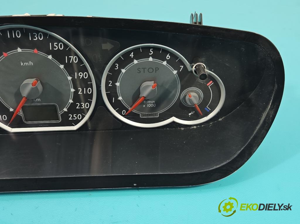 Citroen C5 I 2001-2008 1.6 hdi 109 HP manual 80 kW 1560 cm3 5- prístrojovka/ budíky 9655608780 (Prístrojová doska)