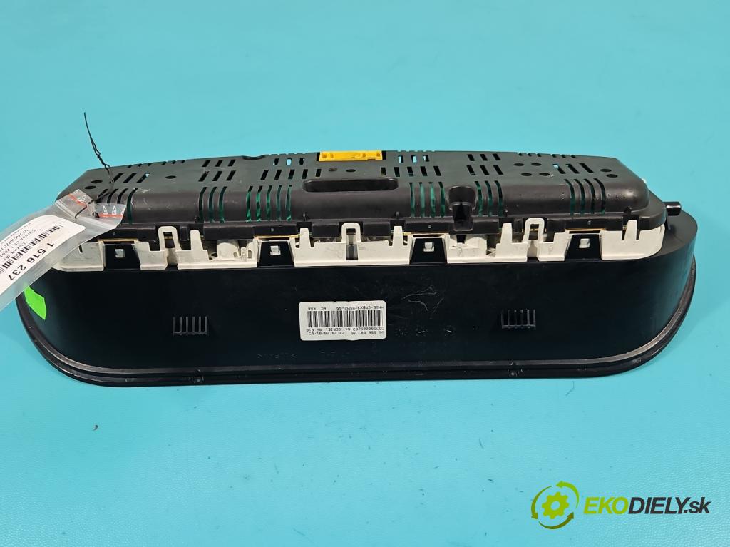 Citroen C5 I 2001-2008 1.6 hdi 109 HP manual 80 kW 1560 cm3 5- prístrojovka/ budíky 9655608780 (Prístrojová doska)