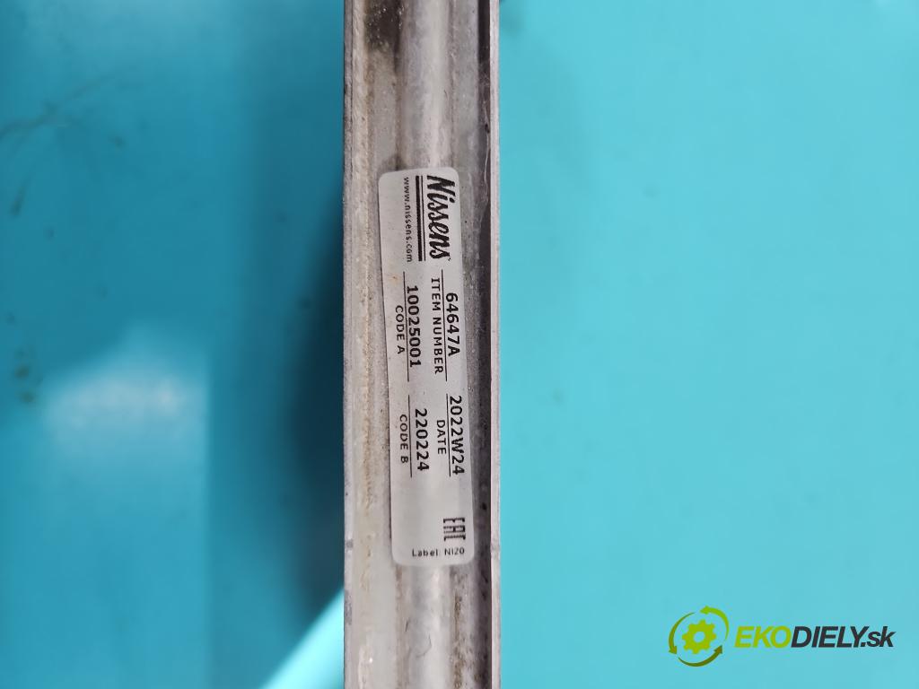 Toyota Corolla E12 2001-2009 2.0 D4D 90 HP manual 66 kW 1995 cm3 5- chladič voda:  (Chladič vody)