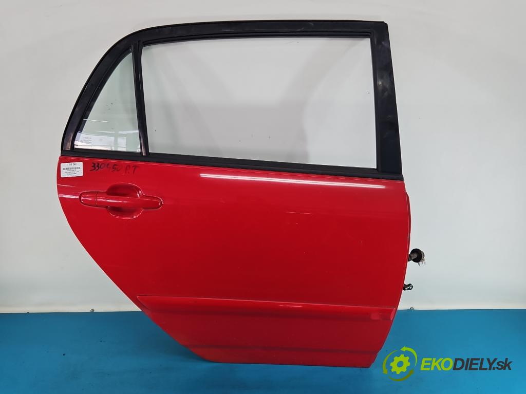 Toyota Corolla E12 2001-2009 2.0 D4D 90 HP manual 66 kW 1995 cm3 5- dvere zadné pravé  (Kľučka dverí ostatné)