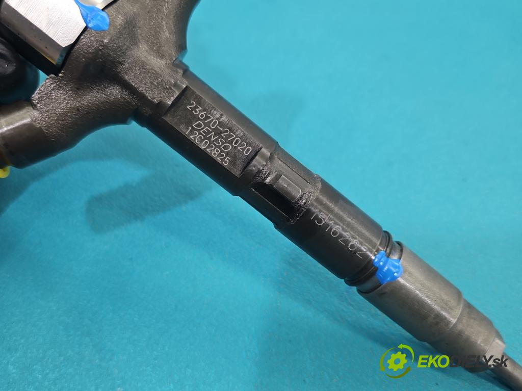 Toyota Corolla E12 2001-2009 2.0 D4D 90 hp manual 66 kW 1995 cm3 5- vstřikovač 23670-27020 (Vstřikovač paliva)