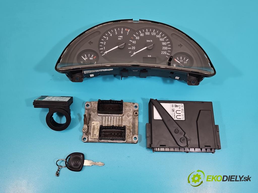 Opel Corsa C 2000-2006 1.0 12V 58 HP manual 43 kW 973 cm3 5- riadiaca jednotka motora 0261206072