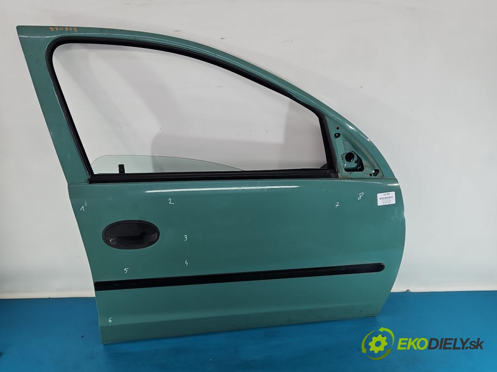Opel Corsa C 2000-2006 1.0 12V 58 HP manual 43 kW 973 cm3 5- dvere predné pravé  (Kľučka dverí ostatné)
