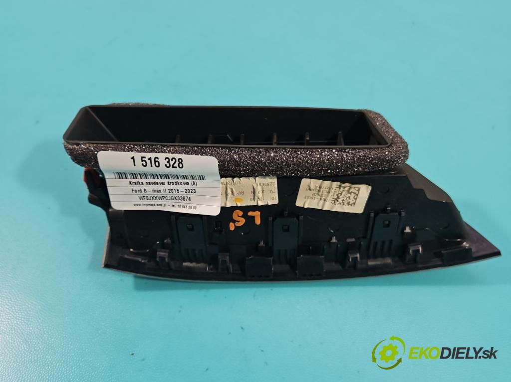 Ford S-max II 2015-2023 2.0 tdci 150 hp manual 110.3 kW 1997 cm3 5- Mřížka: topení medián: EM2B-19C68 (Mřížka topení)
