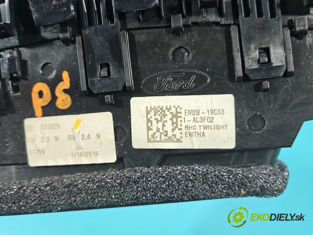 Ford S-max II 2015-2023 2.0 tdci 150 hp manual 110.3 kW 1997 cm3 5- Mřížka: topení medián: EM2B-19C68 (Mřížka topení)