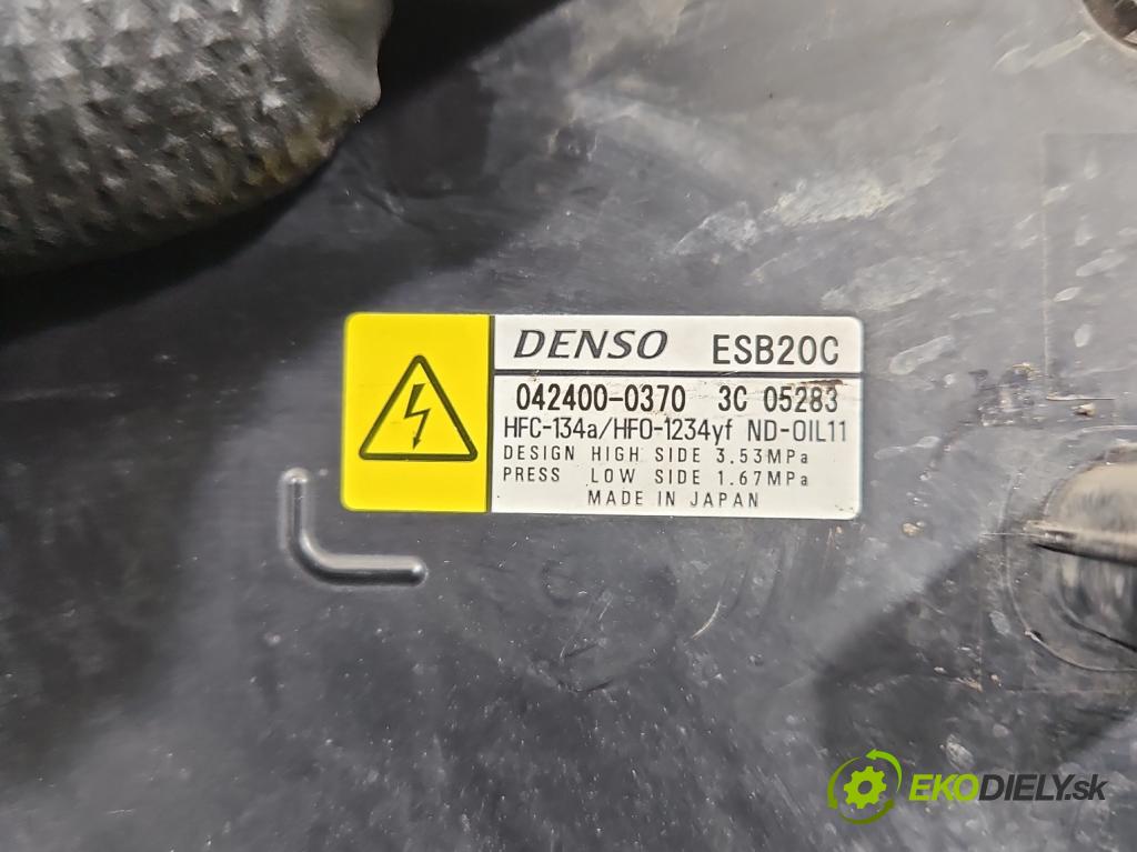 Toyota Corolla E21 2019- 1.8 16V 98 hp automatic 72 kW 1798 cm3 4- Kompresor: klíma 042400-0370 (Kompresor klimatizace)