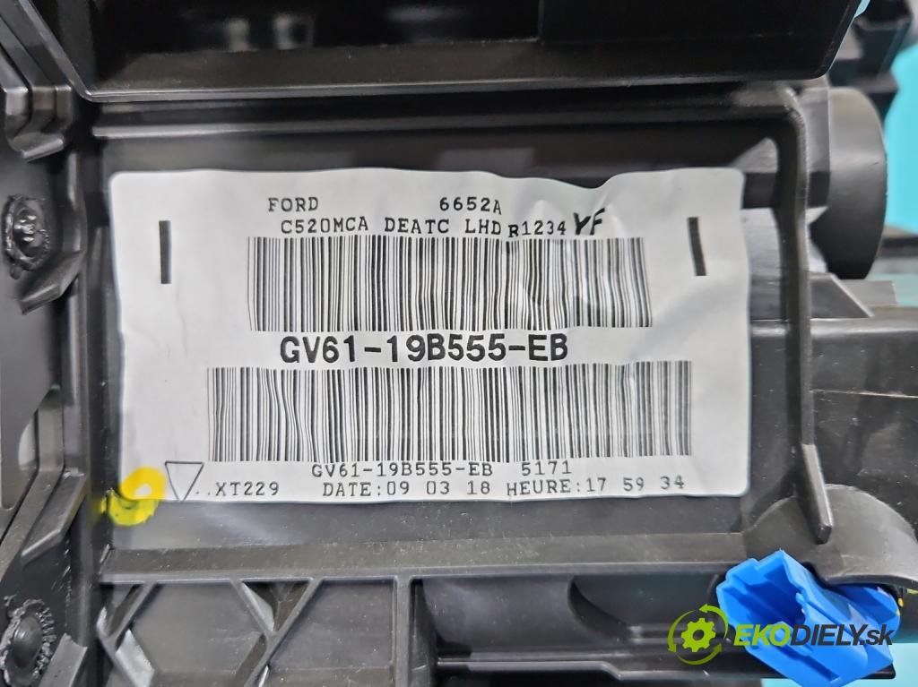 Ford Kuga Mk2 2013-2019 1.5 120 hp manual 88,3 kW 1498 cm3 5- radiátor GV61-19B555-EB (Radiátor topení)