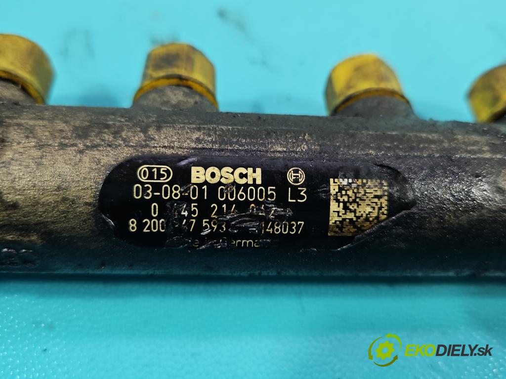 Renault Master II 1998-2010 2.5 DCI 114 hp manual 84 kW 2463 cm3 5- lišta vstřikovací 0281002568 (Vstřikovací lišta)