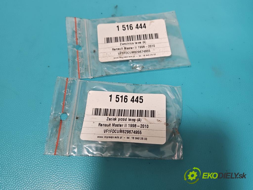 Renault Master II 1998-2010 2.5 DCI 114 HP manual 84 kW 2463 cm3 5- náboj ľavé  (Náboj kolesa)