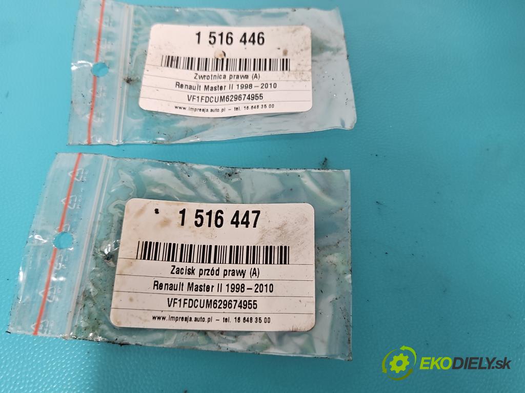 Renault Master II 1998-2010 2.5 DCI 114 HP manual 84 kW 2463 cm3 5- náboj pravé  (Náboj kolesa)