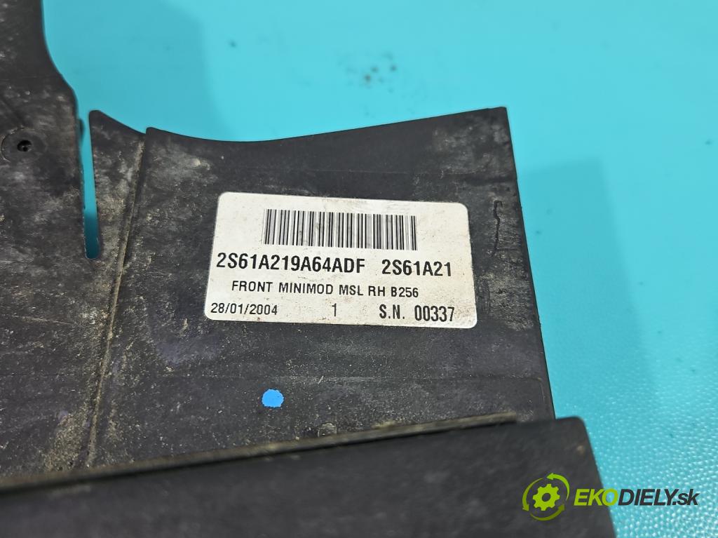 Ford Fiesta Mk6 2002-2008 1.3 8V 69KM manual 51 kW 1299 cm3 5- zámok predné pravý 2S61A219A64ADF