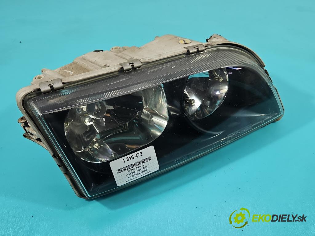 Volvo V40 I 1995-2004 1.9 DCI 102 HP manual 75 kW 1870 cm3 5- Reflektor: pravý  (Svetlo predné pravé)