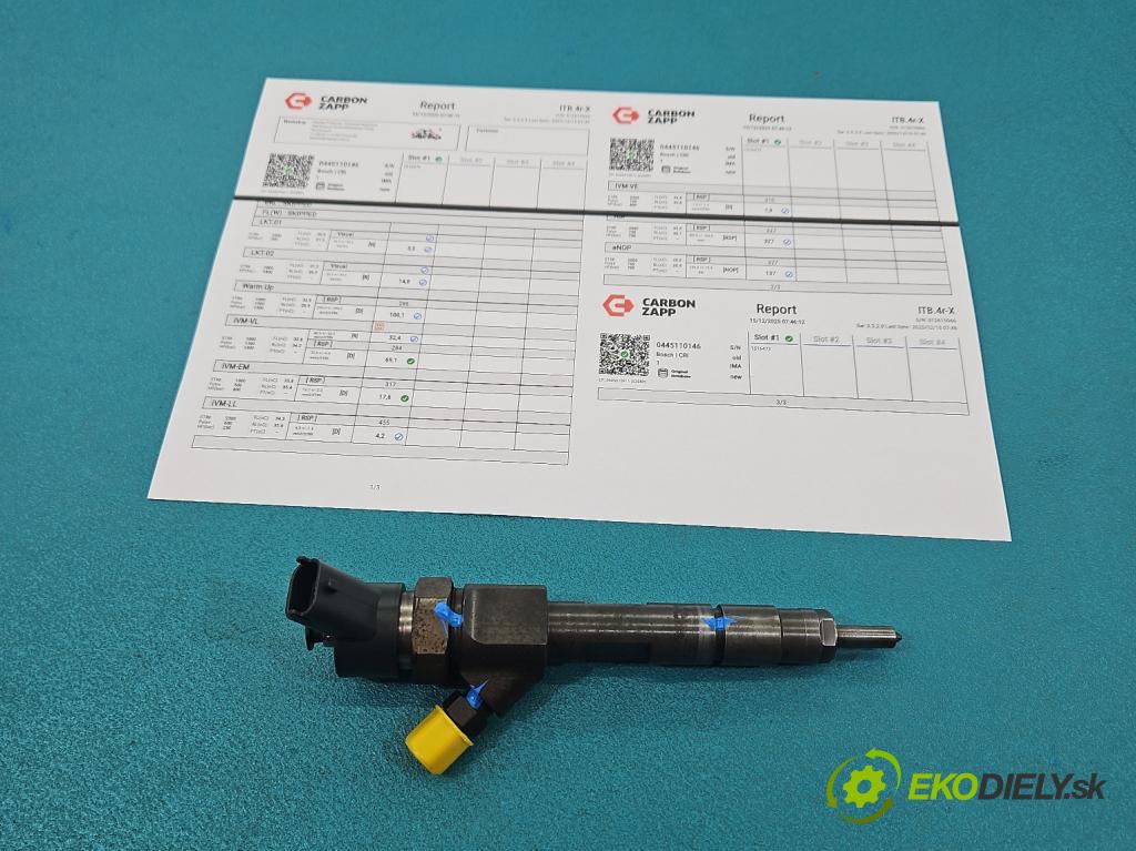 Volvo V40 I 1995-2004 1.9 DCI 102 hp manual 75 kW 1870 cm3 5- vstřikovač 0445110146 (Vstřikovač paliva)