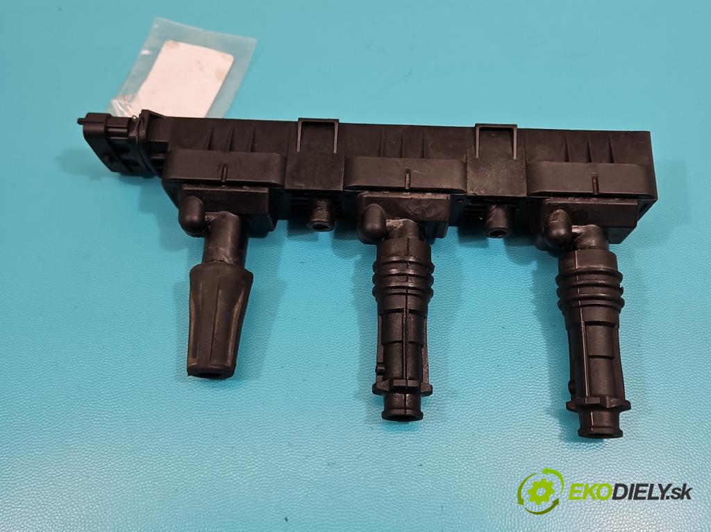 Opel Corsa C 2000-2006 1.0 12V 58 HP manual 43 kW 973 cm3 5- cievka zapaľovacia 0221503014 (Zapaľovacia cievka)