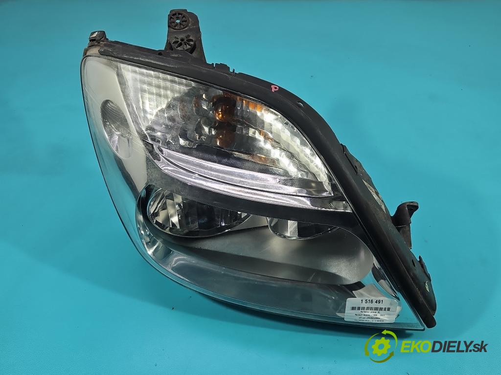 Renault Scenic I 1996-2003 1.6 16V 107 HP manual 79 kW 1598 cm3 5- světlo pravý 7700432097 (Pravé přední světlo)