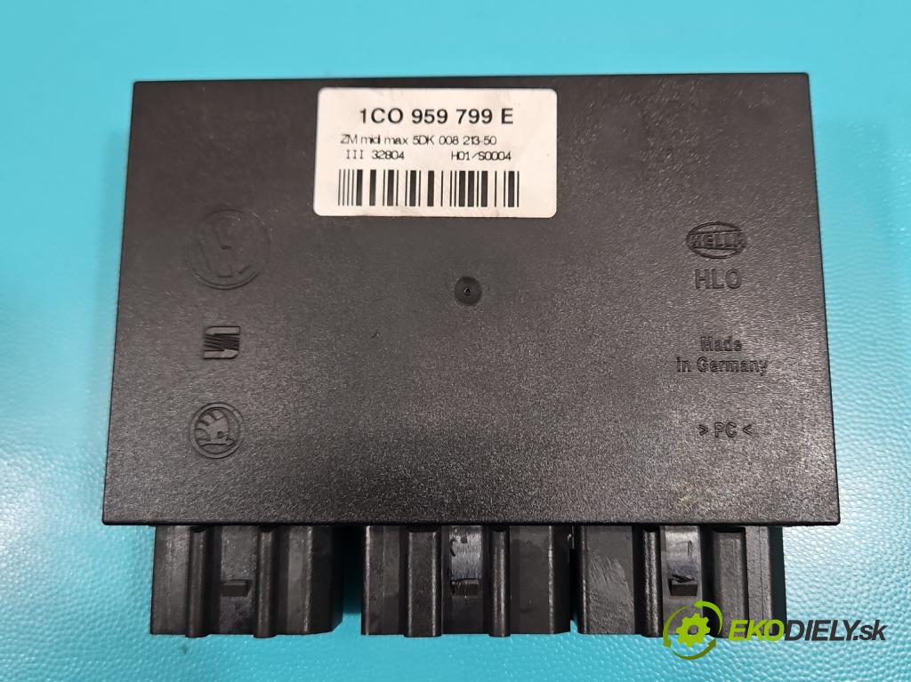 Seat Leon I 1999-2005 1.6 16v 105 HP manual 77 kW 1598 cm3 5- riadiaca jednotka komfortu 1C0959799E