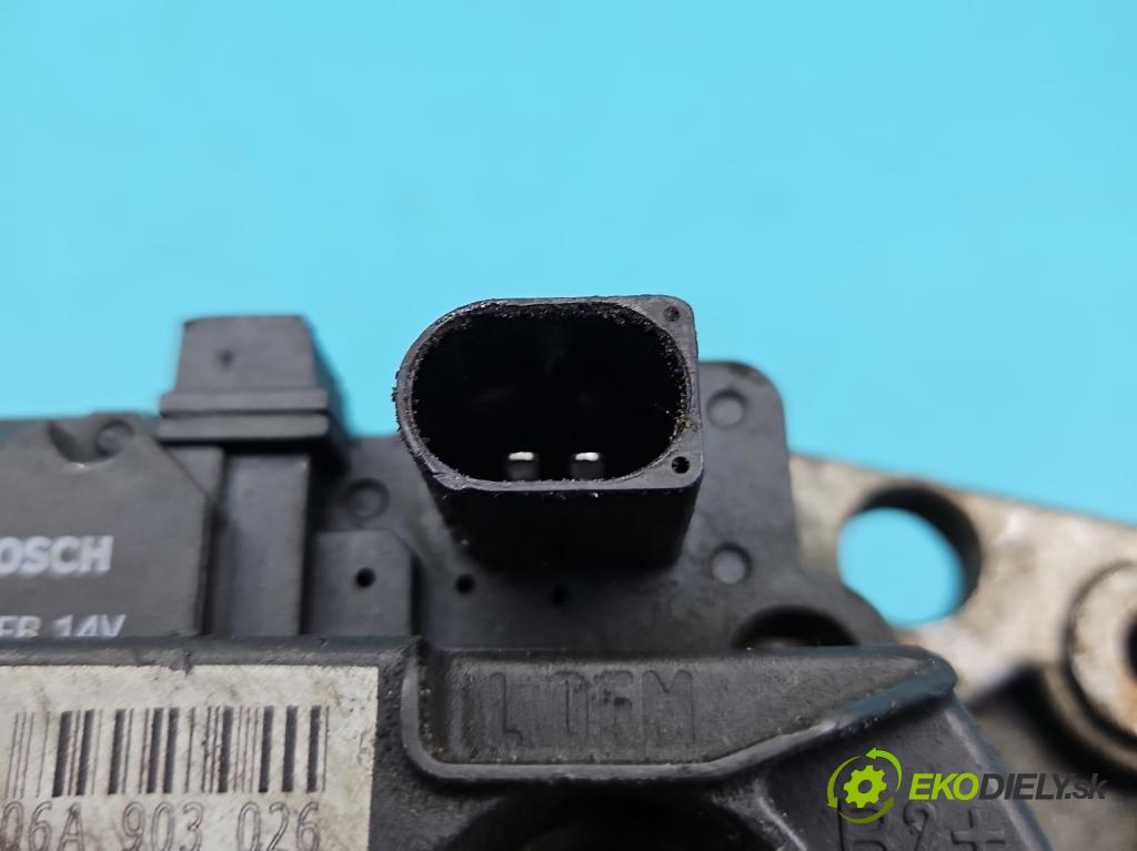 Seat Leon I 1999-2005 1.6 16v 105 HP manual 77 kW 1598 cm3 5- Alternator 06A903026 (Alternátor)