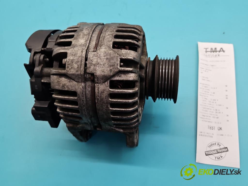 Seat Leon I 1999-2005 1.6 16v 105 HP manual 77 kW 1598 cm3 5- Alternator 06A903026 (Alternátor)