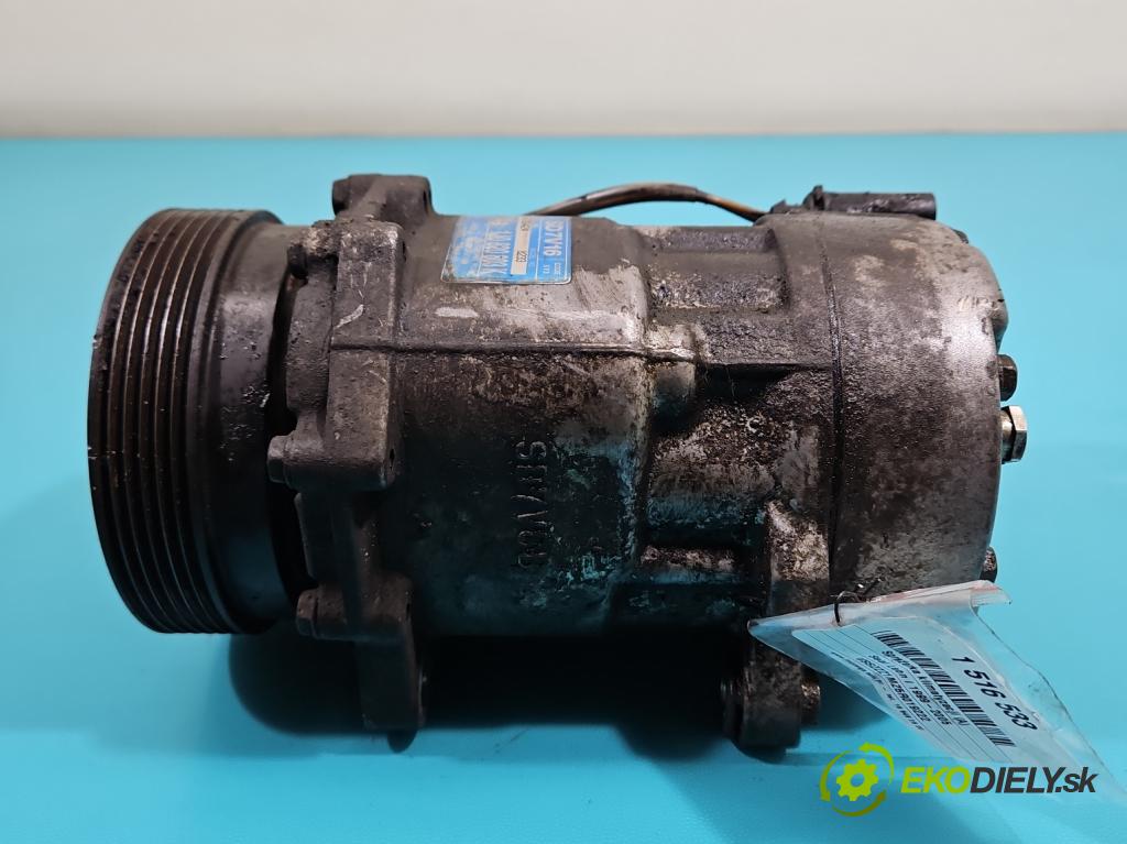 Seat Leon I 1999-2005 1.6 16v 105 hp manual 77 kW 1598 cm3 5- Kompresor: klíma 1J0820803K (Kompresor klimatizace)