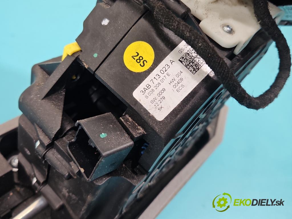 Vw Passat B7 2010-2014 2.0 tdi 170 HP automatic 125 kW 1968 cm3 5- Páka: Změny: stupeň,rýchlosť 3AB713203E (Rýchlostná páka (kulisa))