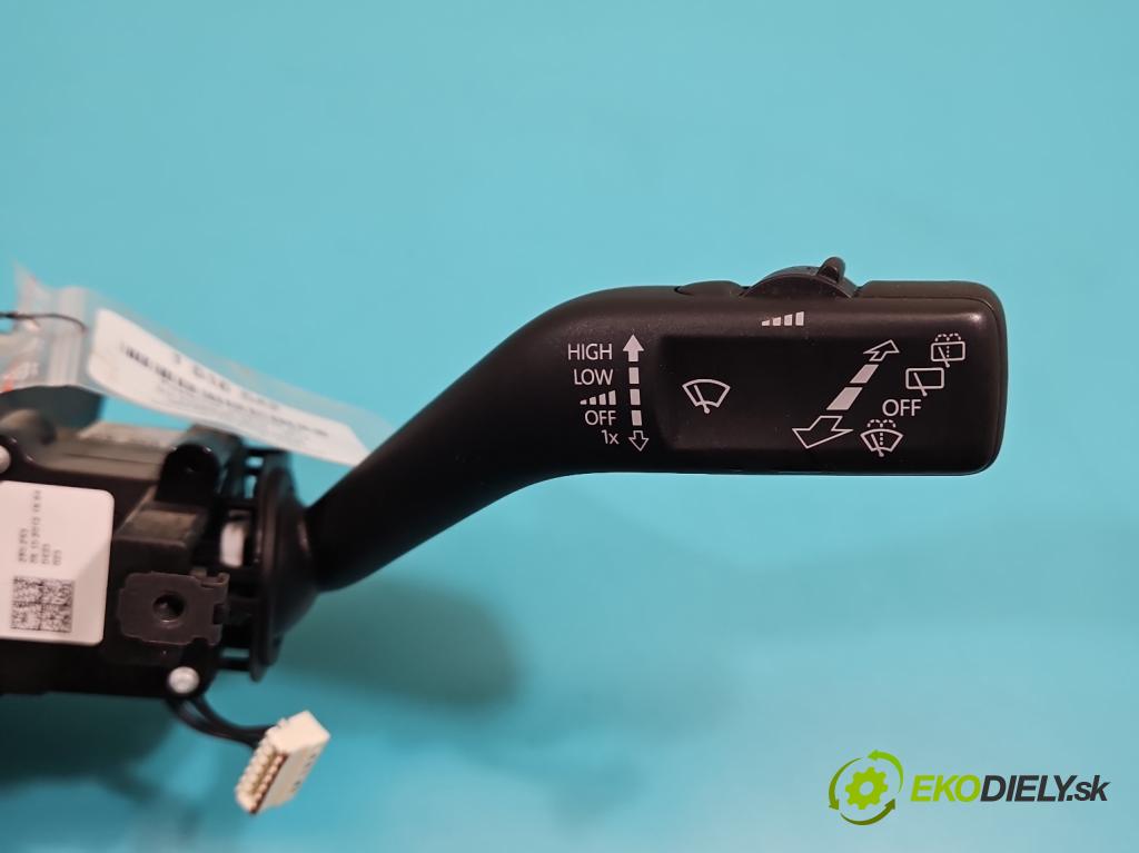 Vw Passat B7 2010-2014 2.0 tdi 170 HP automatic 125 kW 1968 cm3 5- prepínač komplex: 3C9953502B (Prepínacie páčky pod volantom)