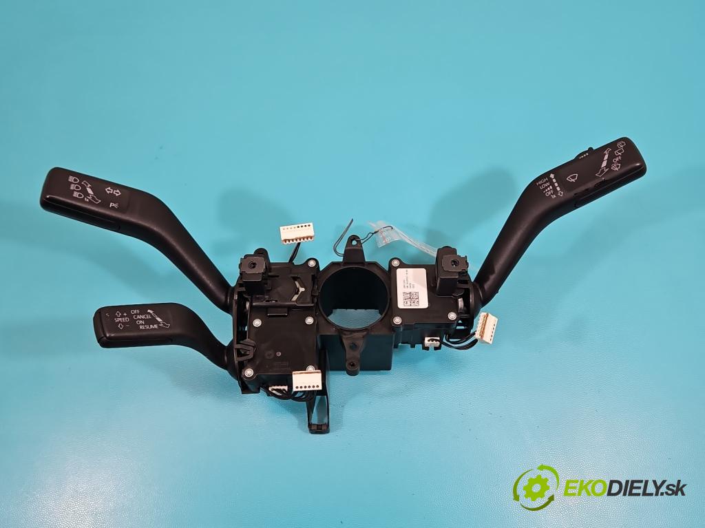 Vw Passat B7 2010-2014 2.0 tdi 170 HP automatic 125 kW 1968 cm3 5- prepínač komplex: 3C9953502B (Prepínacie páčky pod volantom)