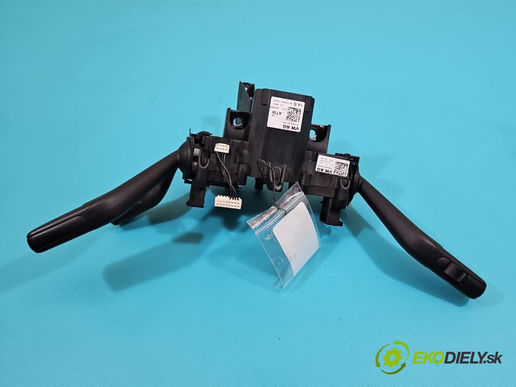 Vw Passat B7 2010-2014 2.0 tdi 170 HP automatic 125 kW 1968 cm3 5- prepínač komplex: 3C9953502B (Prepínacie páčky pod volantom)