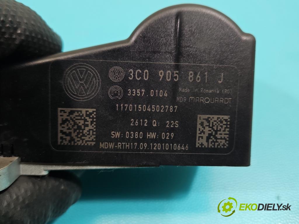 Vw Passat B7 2010-2014 2.0 tdi 170 HP automatic 125 kW 1968 cm3 5- Blokáda: řízení: 3C0905861J (Riadenie ostatné)