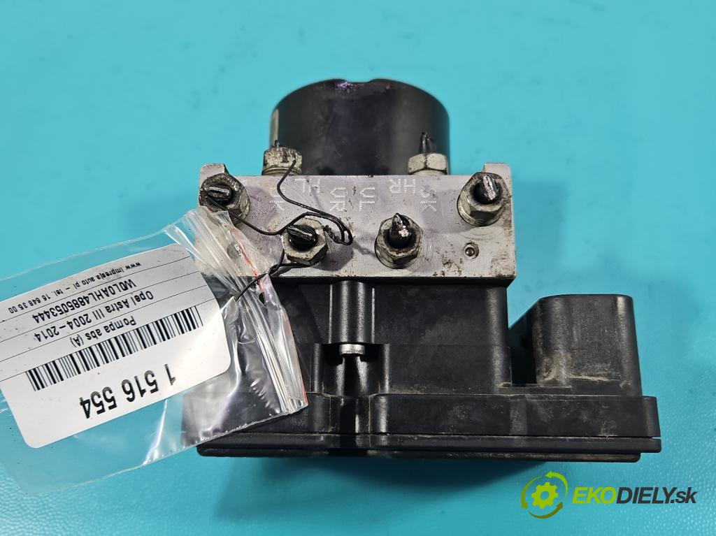 Opel Astra III 2004-2014 1.3 cdti 90 HP manual 66 kW 1248 cm3 5- čerpadlo abs 13246534 (Pumpa ABS)