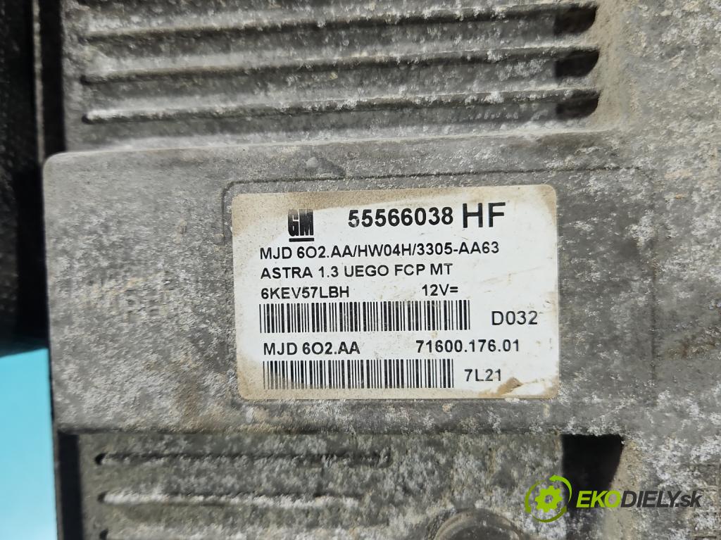 Opel Astra III 2004-2014 1.3 cdti 90 HP manual 66 kW 1248 cm3 5- riadiaca jednotka motora 55566038
