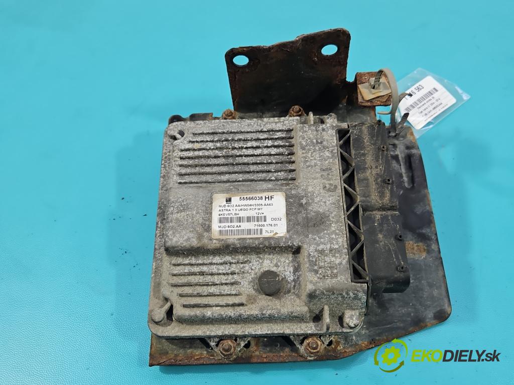 Opel Astra III 2004-2014 1.3 cdti 90 HP manual 66 kW 1248 cm3 5- riadiaca jednotka motora 55566038