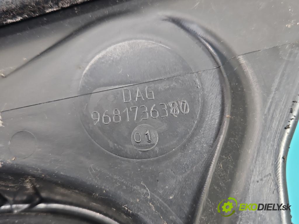 Citroen C3 Picasso 2008-2017 1.6 16v 120 hp manual 88 kW 1598 cm3 5- torpédo 9681736380 (Plast pod čelním sklem)