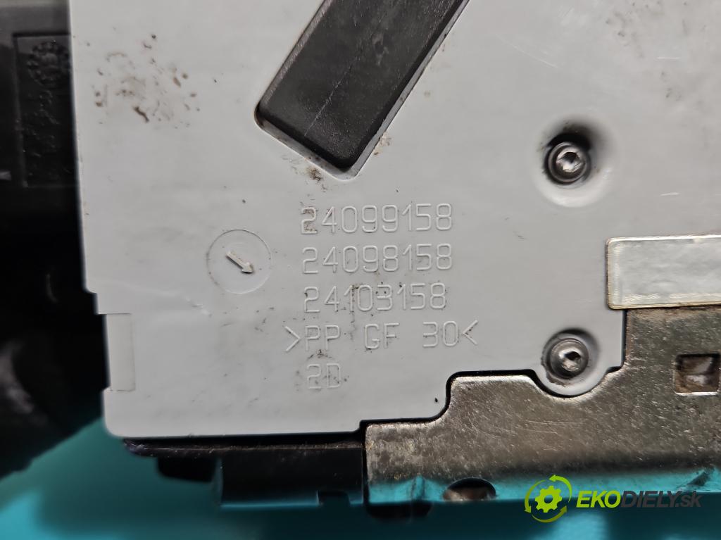 Citroen C3 Picasso 2008-2017 1.6 16v 120 HP manual 88 kW 1598 cm3 5- zámok zadné pravý 24099816