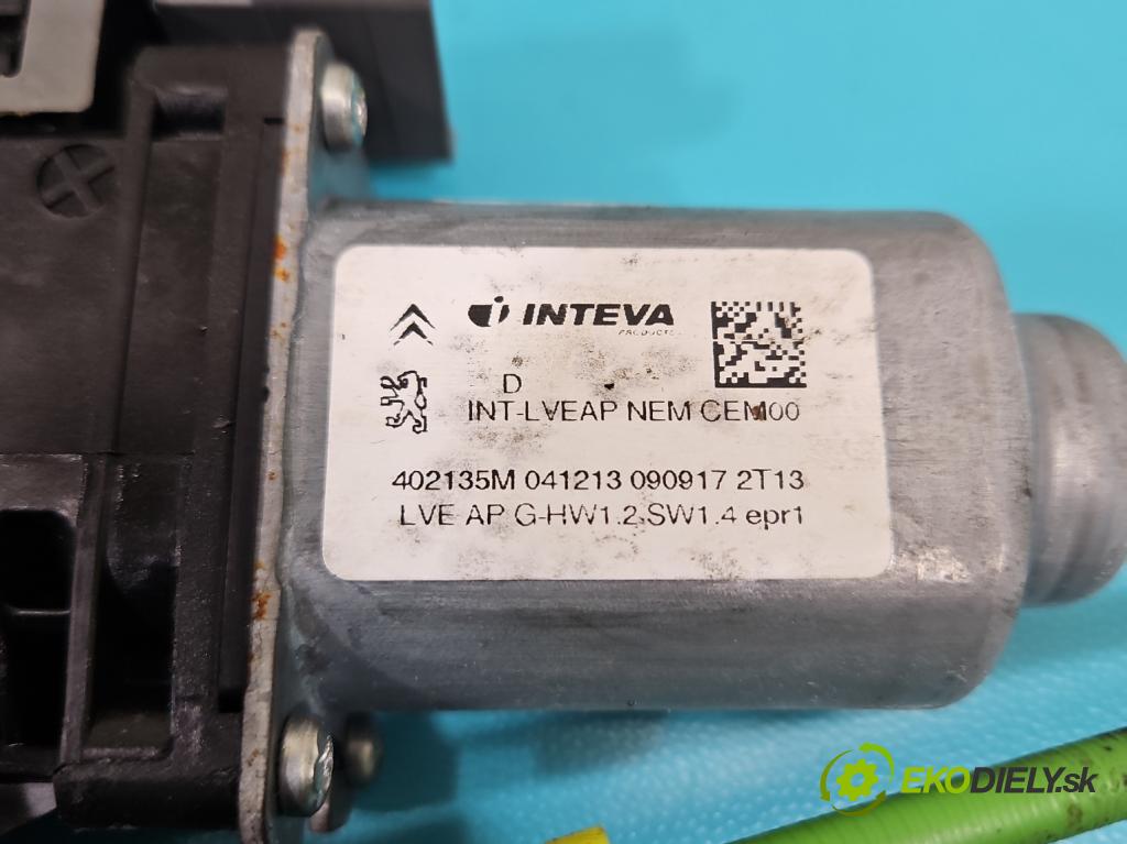 Citroen C3 Picasso 2008-2017 1.6 16v 120 hp manual 88 kW 1598 cm3 5- mechanismus stahování přední levý 9802601480