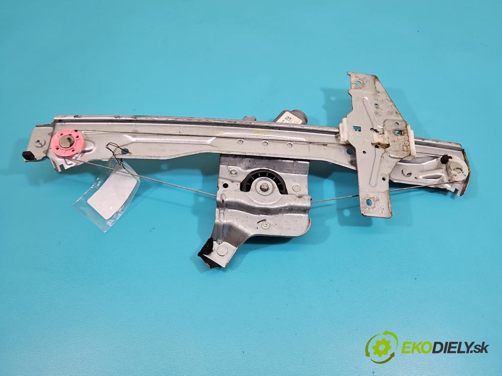 Citroen C3 Picasso 2008-2017 1.6 16v 120 HP manual 88 kW 1598 cm3 5- mechanizmus okna zadné ľavý 9802602280