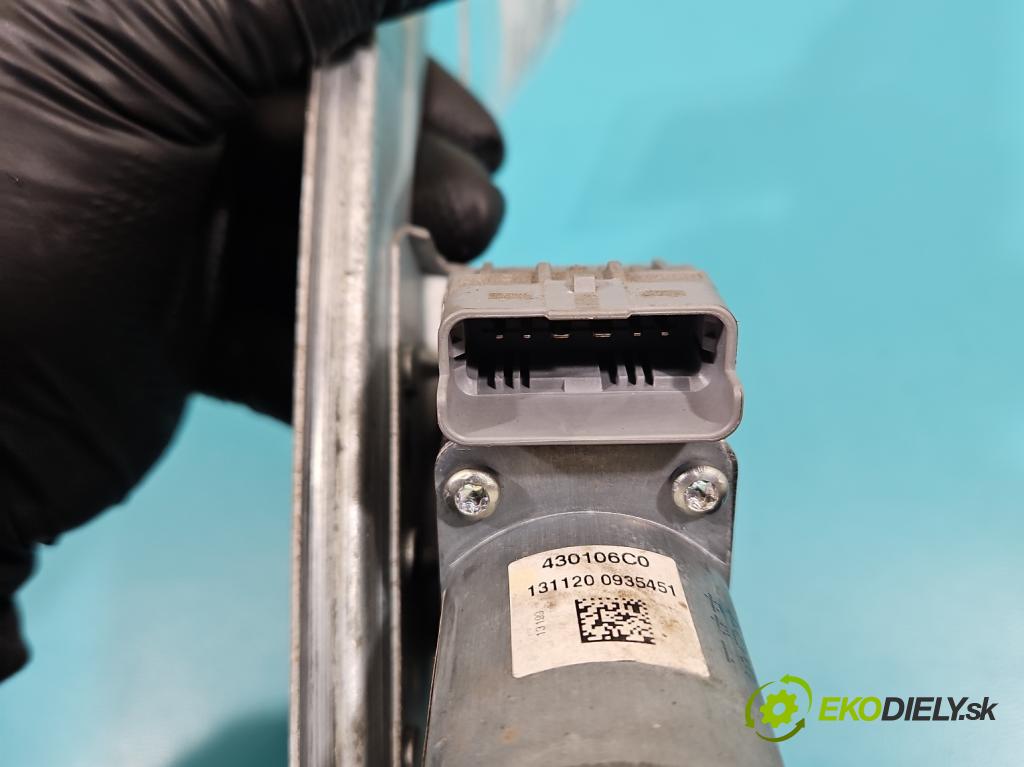 Citroen C3 Picasso 2008-2017 1.6 16v 120 HP manual 88 kW 1598 cm3 5- mechanizmus okna zadné ľavý 9802602280