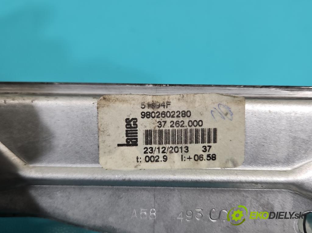 Citroen C3 Picasso 2008-2017 1.6 16v 120 HP manual 88 kW 1598 cm3 5- mechanizmus okna zadné ľavý 9802602280