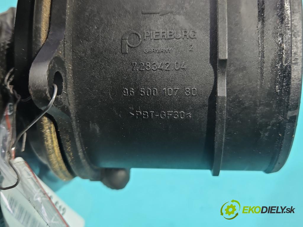 Citroen C5 I 2001-2008 1.6 hdi 109 HP manual 80 kW 1560 cm3 5- průtokoměr: 9650010780 (Váha vzduchu)