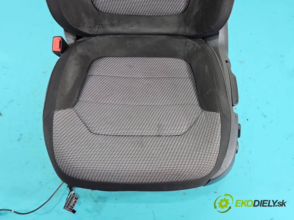 Vw Passat B7 2010-2014 2.0 tdi 170 HP automatic 125 kW 1968 cm3 5- Sedačka ľavý  (Sedadlo)