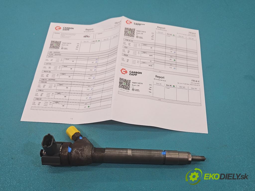 Hyundai Ix35 2.0 crdi 4wd 136 HP manual 100 kW 1995 cm3 5- vstrek 0445110374 (Vstrekovač paliva)