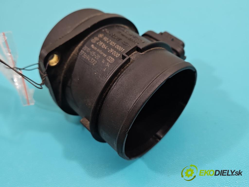 Hyundai Ix35 2.0 crdi 4wd 136 HP manual 100 kW 1995 cm3 5- průtokoměr: 28164-2F000 (Váha vzduchu)