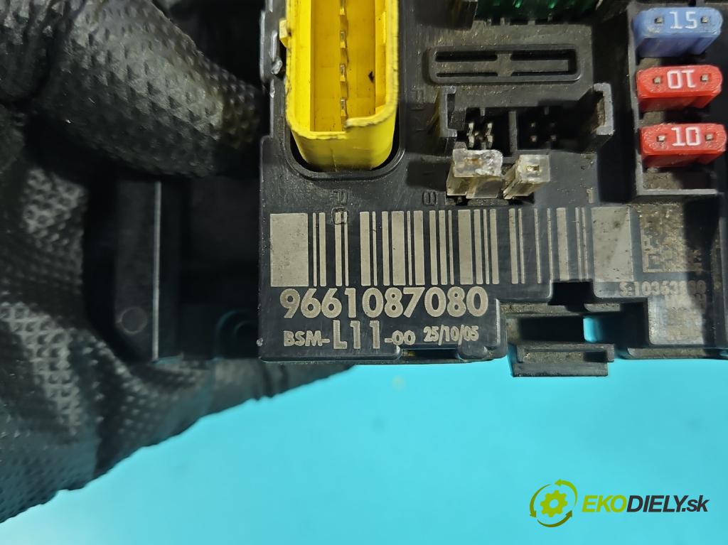 Citroen C4 I 2004-2011 1.6 16v 109 HP manual 80 kW 1587 cm3 5- riadiaca jednotka ostatné 9661087080