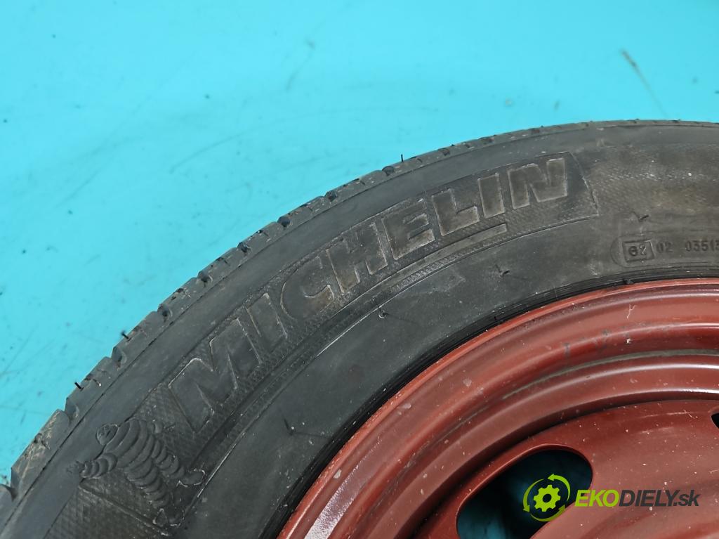 Citroen C4 I 2004-2011 1.6 16v 109 hp manual 80 kW 1587 cm3 5- kolo náhradní 15"