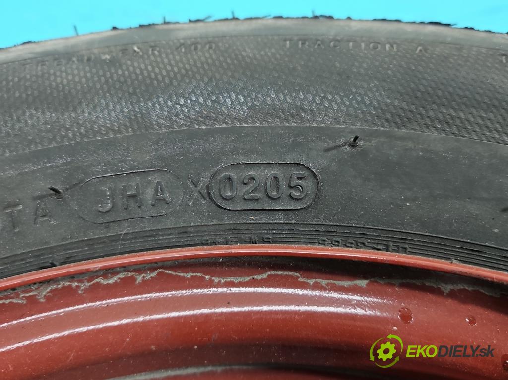 Citroen C4 I 2004-2011 1.6 16v 109 hp manual 80 kW 1587 cm3 5- kolo náhradní 15"