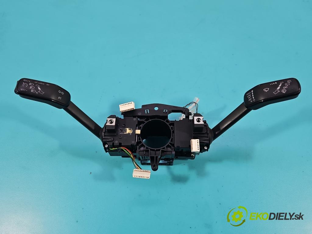 Seat Leon III 2012-2020 2.0 tdi 150 HP automatic 110 kW 1968 cm3 5- prepínač komplex: 5Q0953507GP (Prepínacie páčky pod volantom)