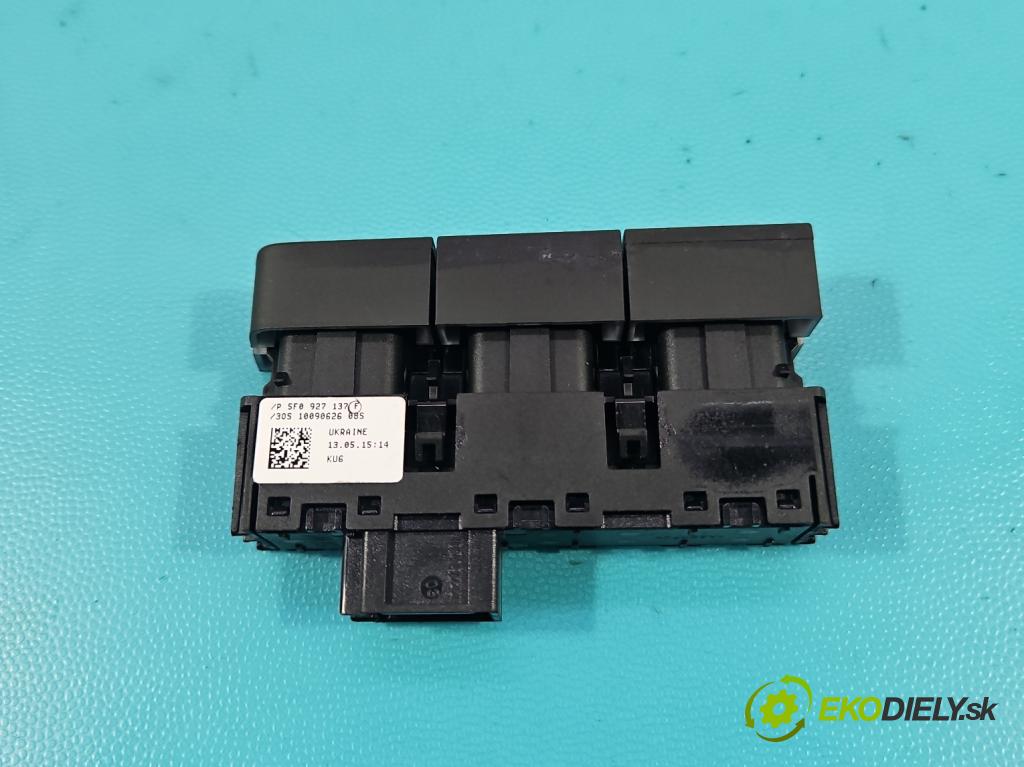 Seat Leon III 2012-2020 2.0 tdi 150 HP automatic 110 kW 1968 cm3 5- prepínač ostatné 5F0927137F